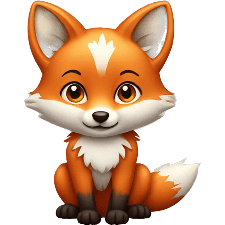 cute fox emoji