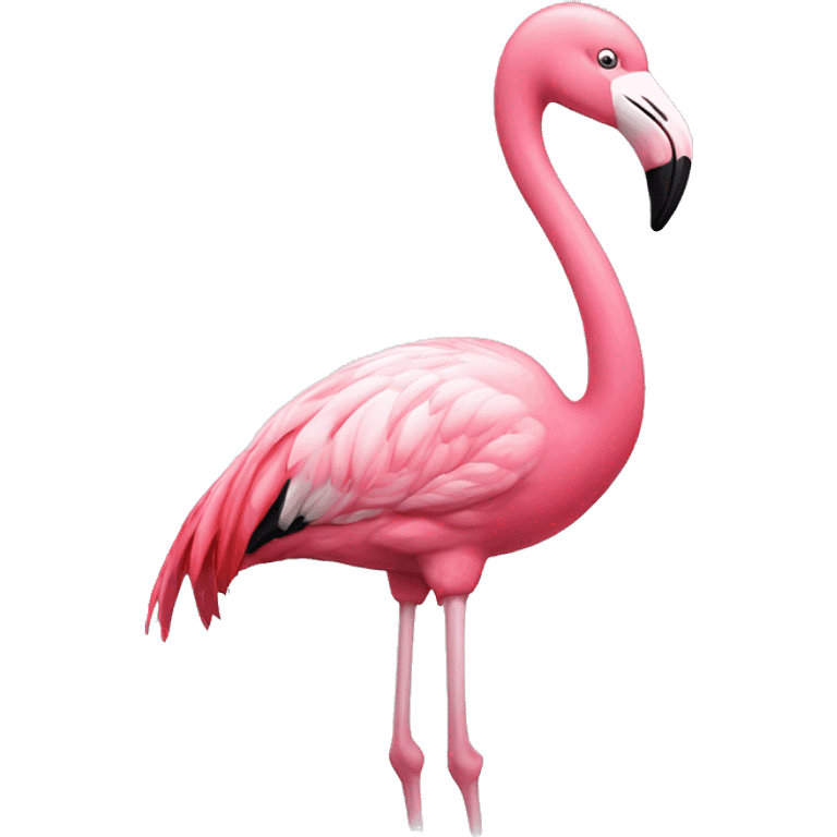 pink flamingo emoji