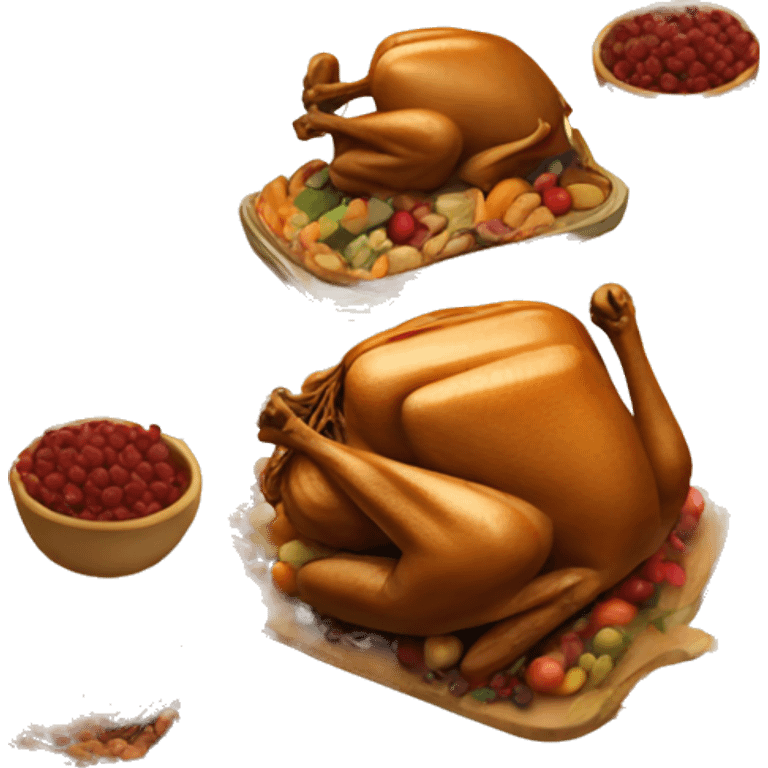 Thanksgiving food emoji