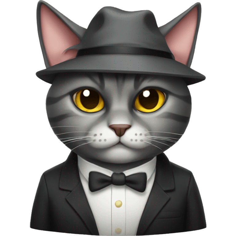 Mafia cat emoji