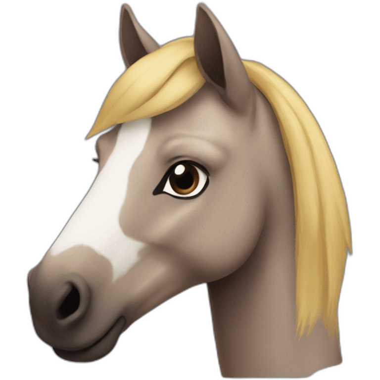 Zorse Head emoji