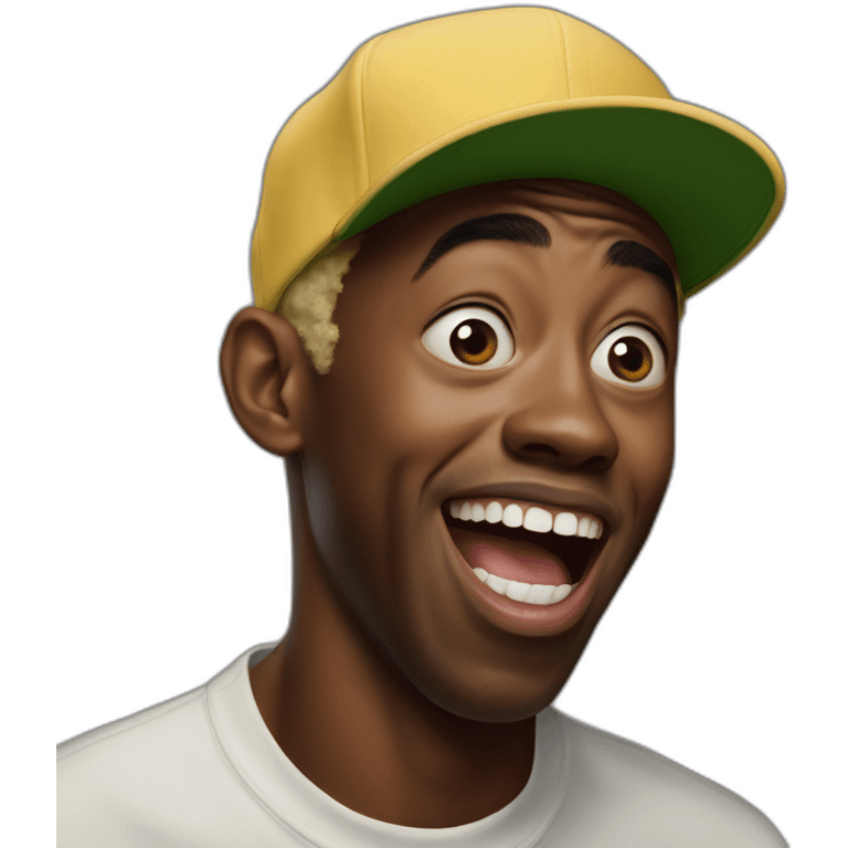 tyler the creator cringing emoji