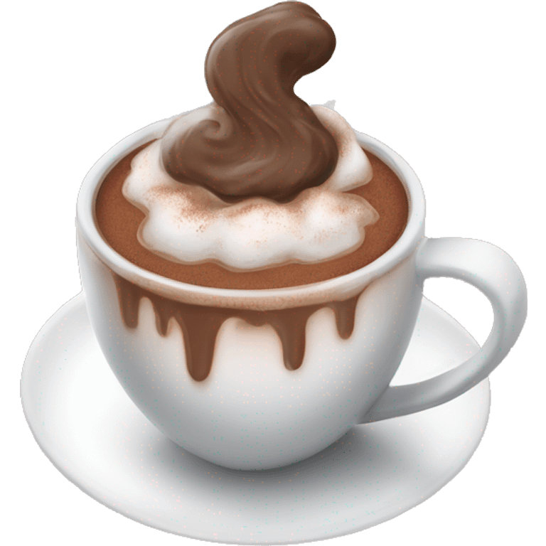 Aesthetic hot cocoa ￼ emoji