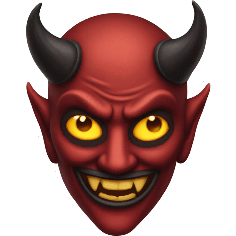 devil mask emoji