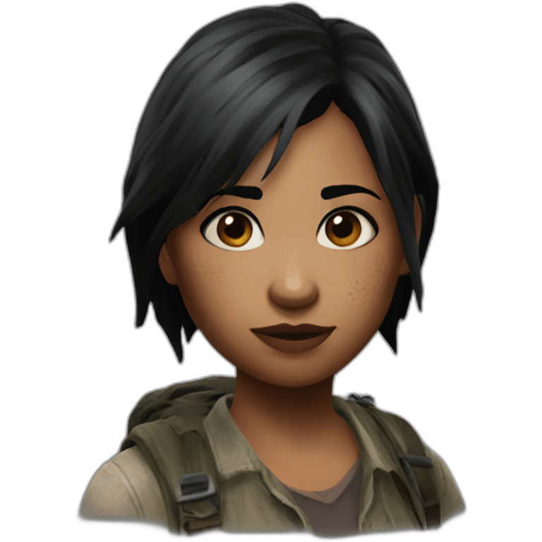 dina from the last of us emoji