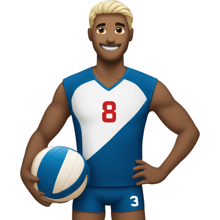 volleyball player spike emoji