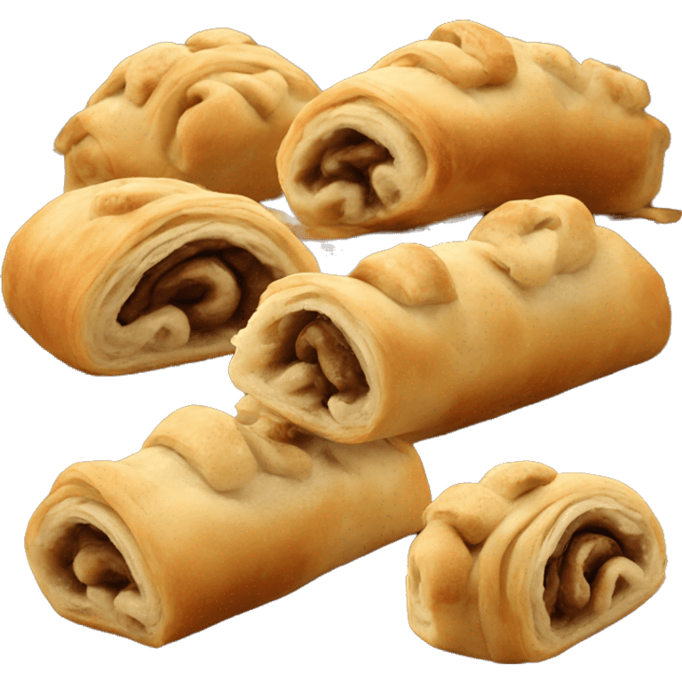 potica, rolled pastry with walnut filling emoji