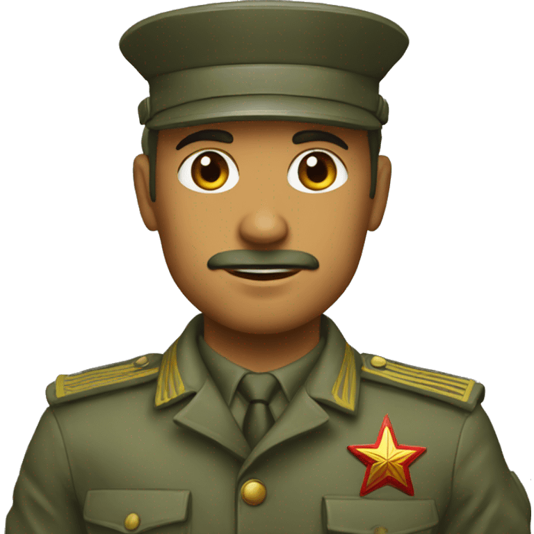 the USSR Soldier emoji