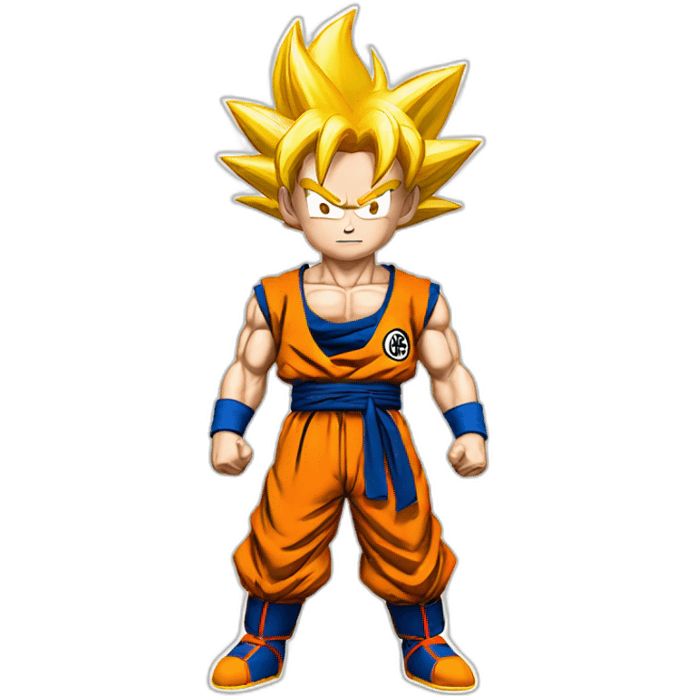 Goku super sayan emoji