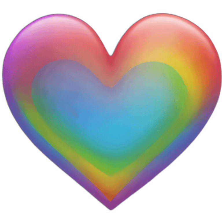 rainbow heart emoji