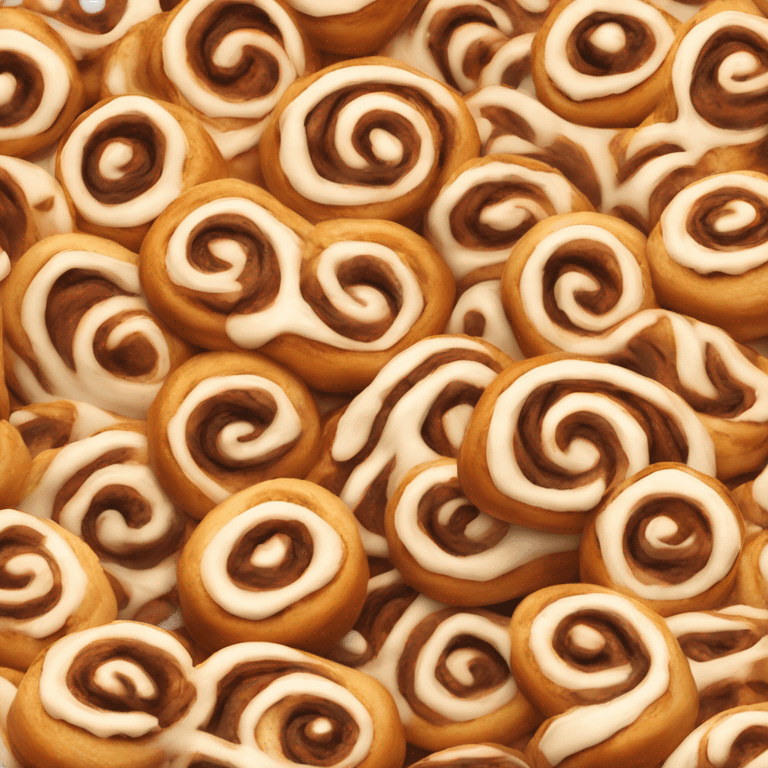 The cinnamon roll emoji