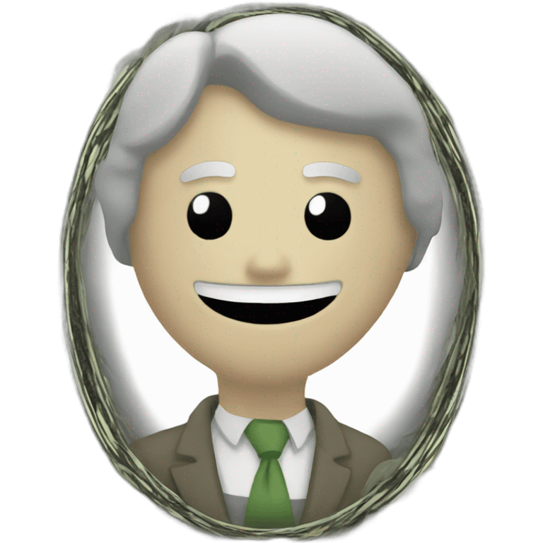 a dollar emoji