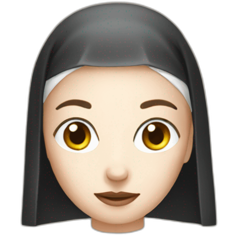 a nun emoji