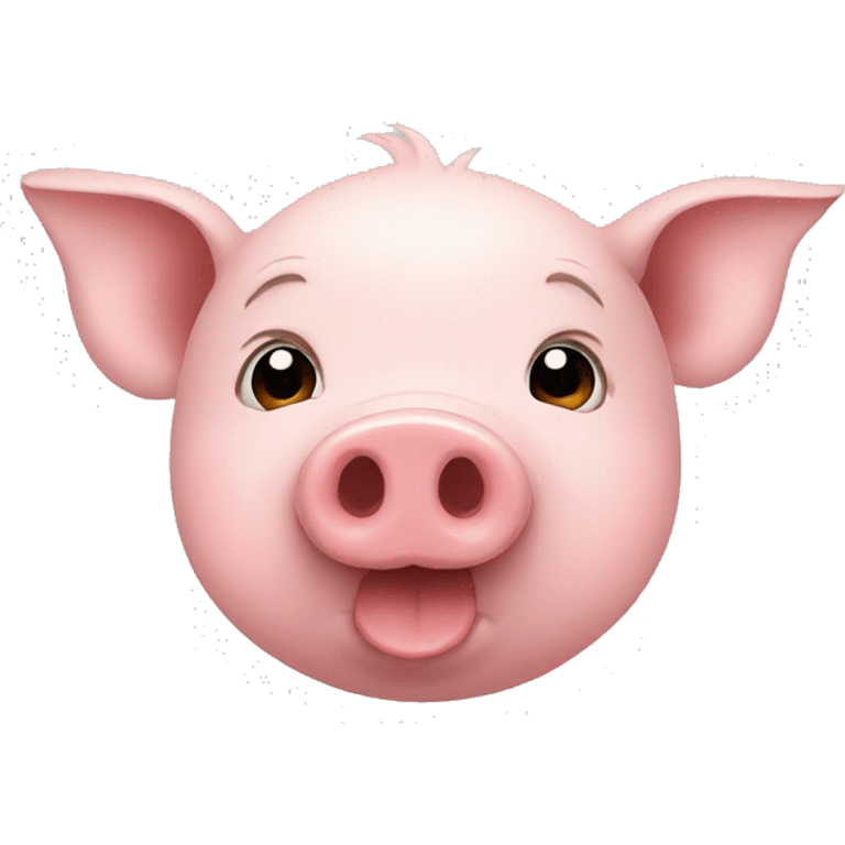 pig kissing emoji