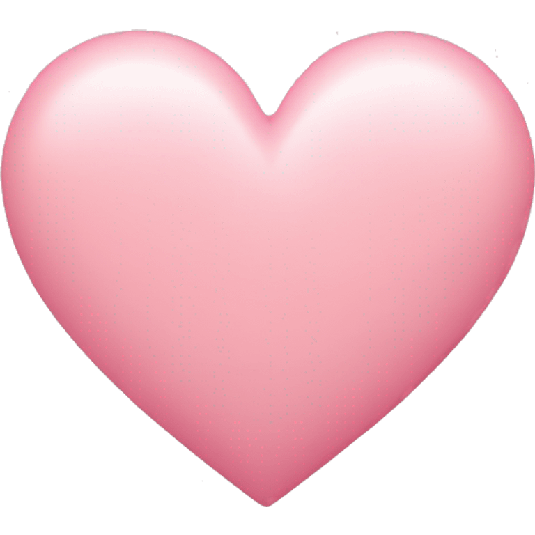 soft pink heart with smaller hearts around it emoji