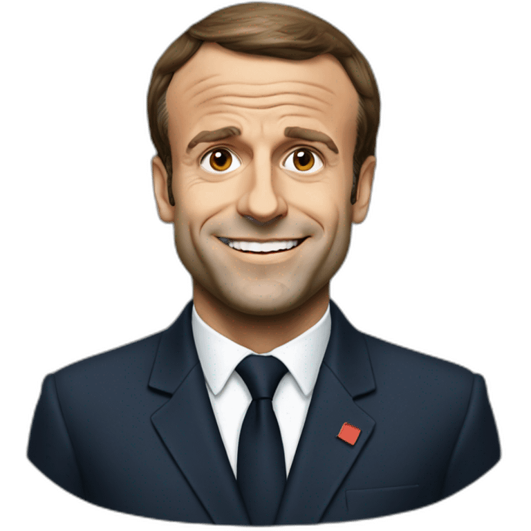 Emmanuel Macron emoji