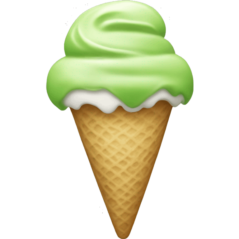 wasabi icecream emoji