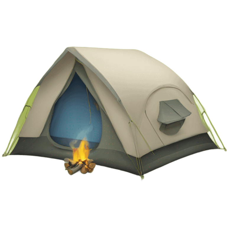 camping emoji