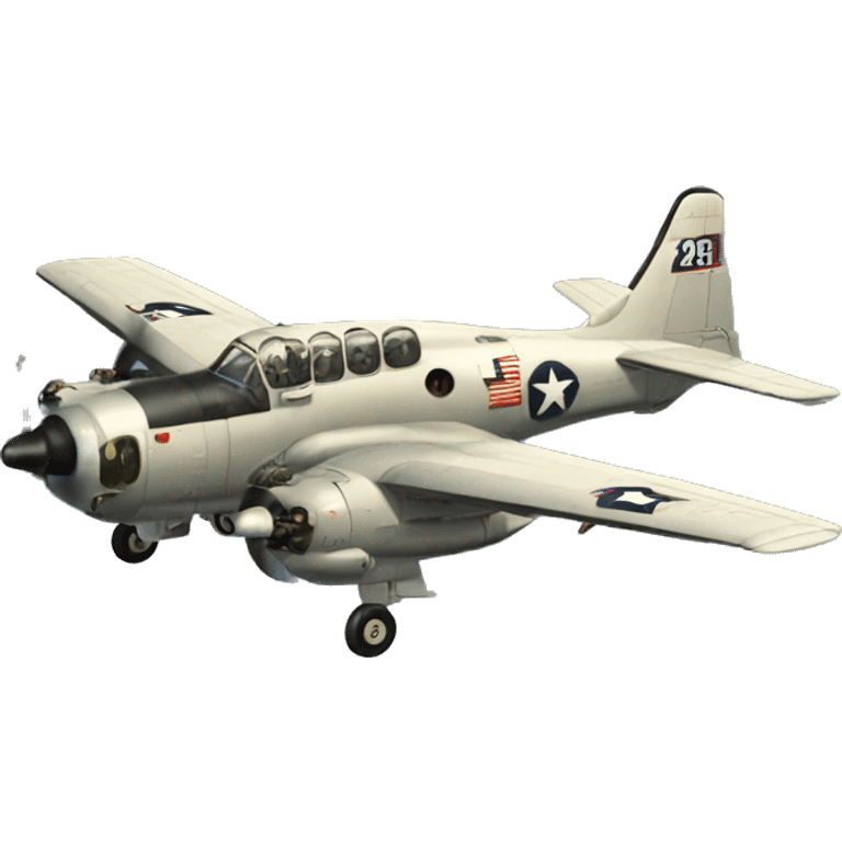 Douglas AD-4NA Skyraider emoji