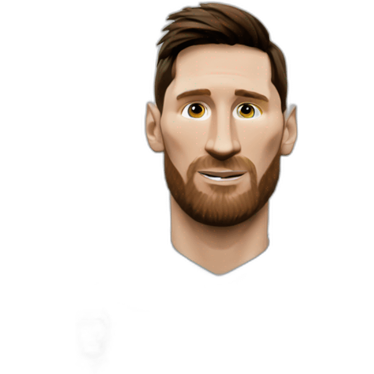 Lionel Messi in a Levski shirt emoji