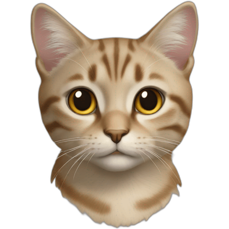 Une chatte emoji