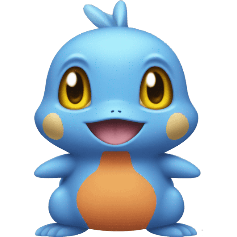 pokemon Mudkip, front face emoji