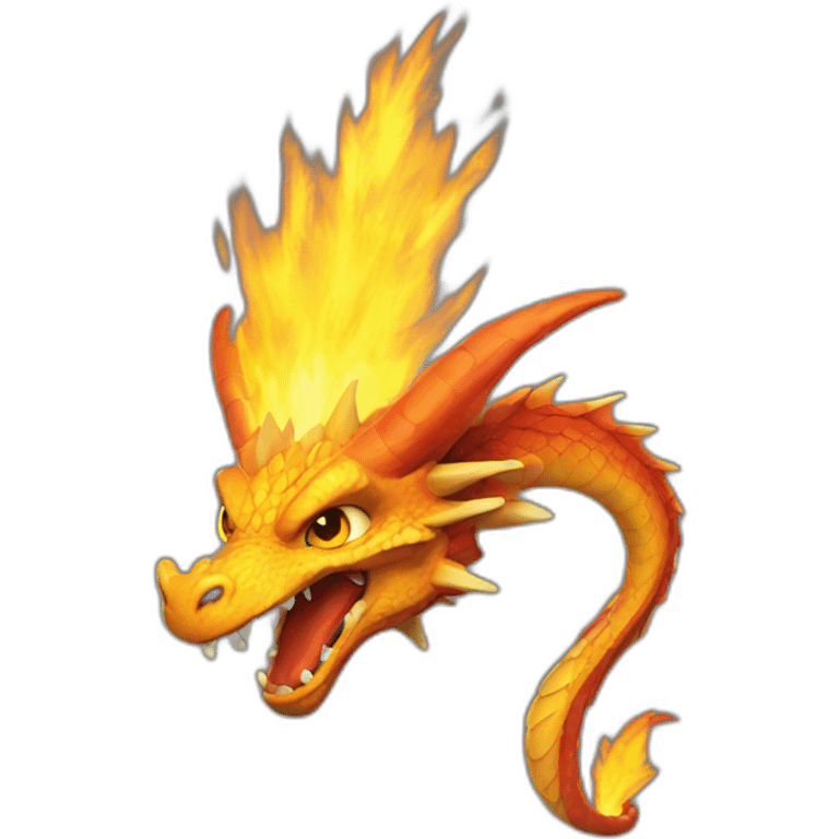 Dragon feu emoji