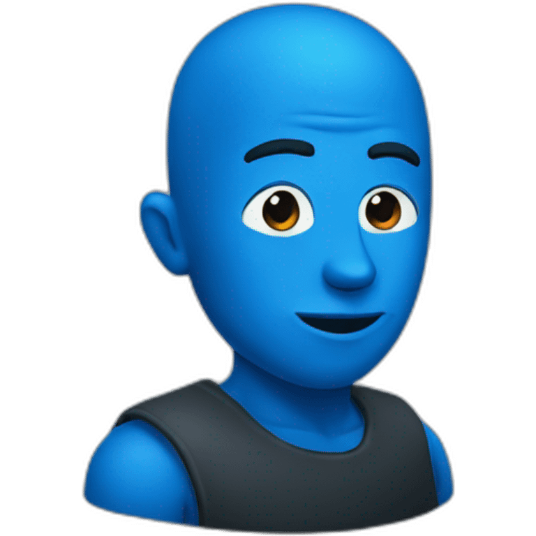 blue men emoji