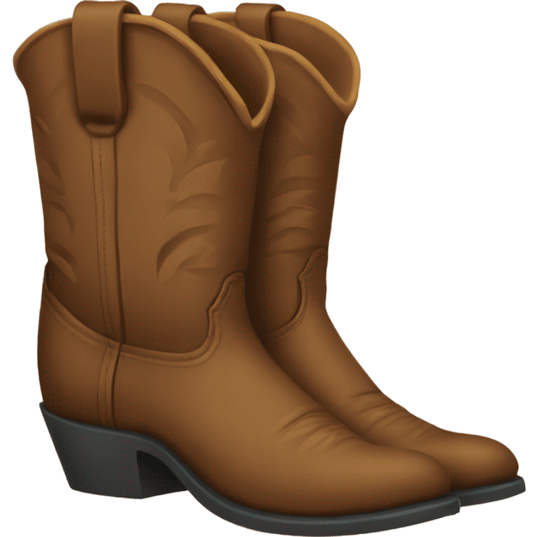 Western boot emoji