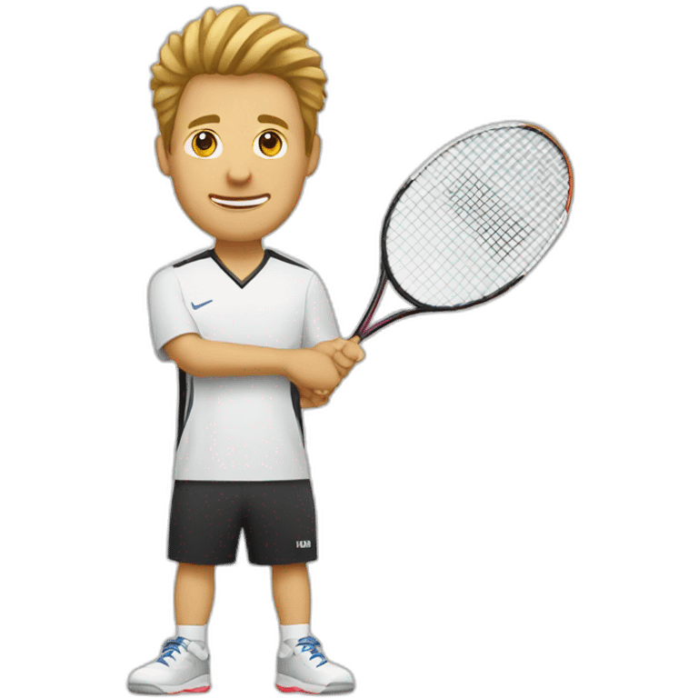 Joueur de badminton emoji