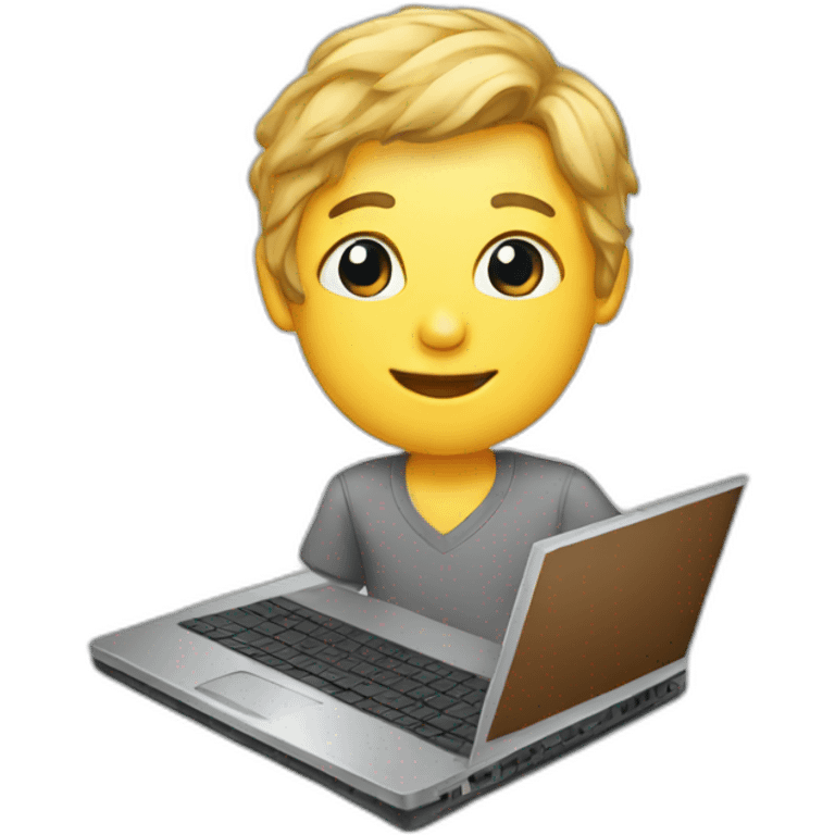 laptop resume emoji