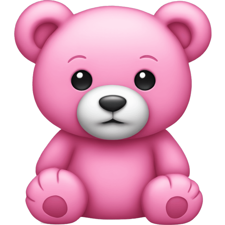 pink teddy bear  emoji