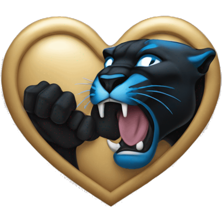 Panthers heart emoji