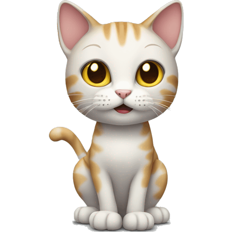 cat standing up emoji