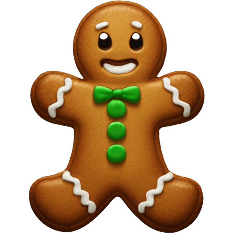 Ginger bread man emoji