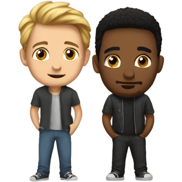 Corey and Chris together emoji