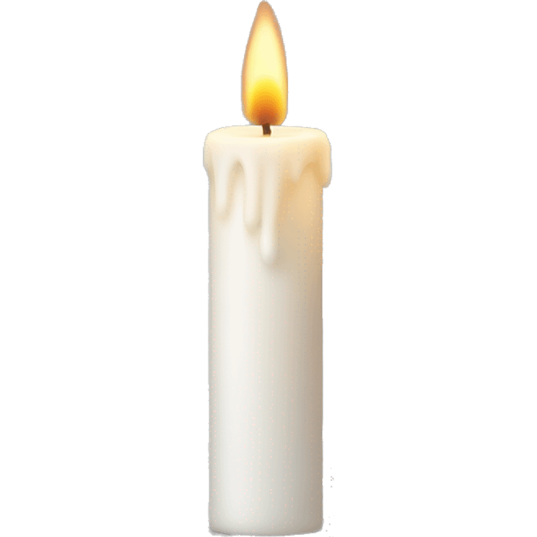 white candle  emoji