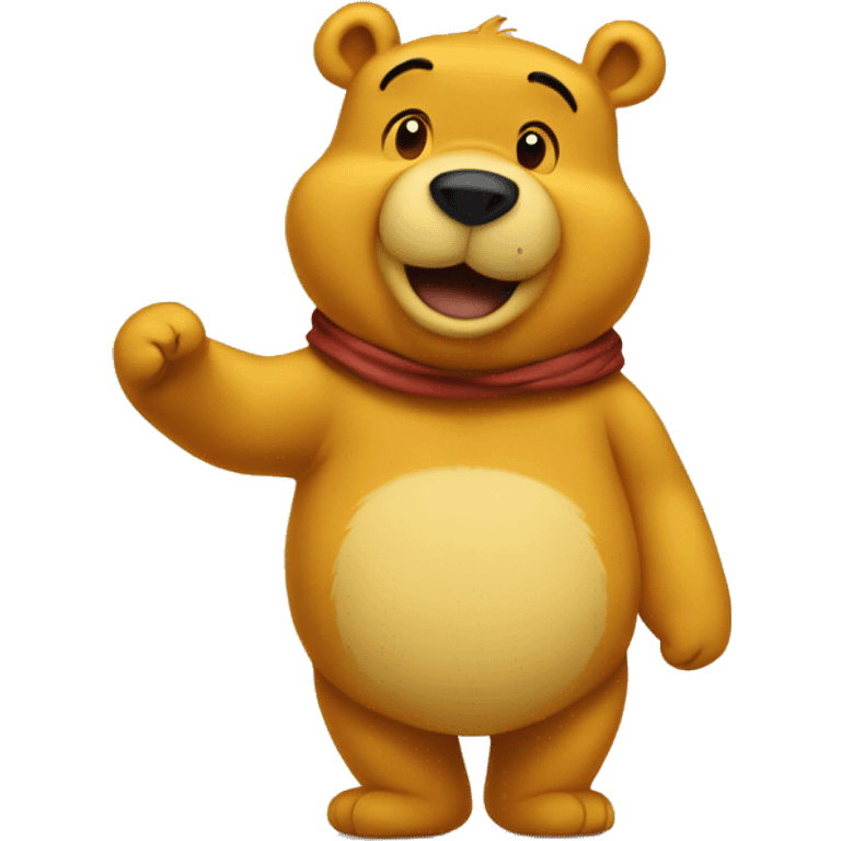 Pooh bear  emoji