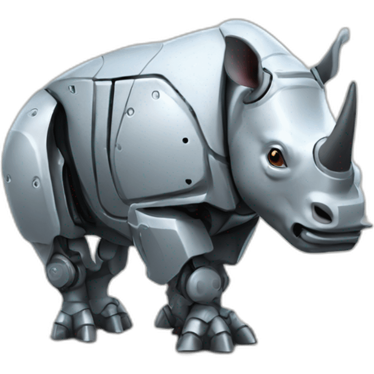 Robot Rhino emoji