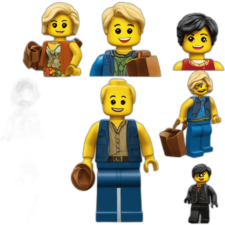 Lego famille  emoji