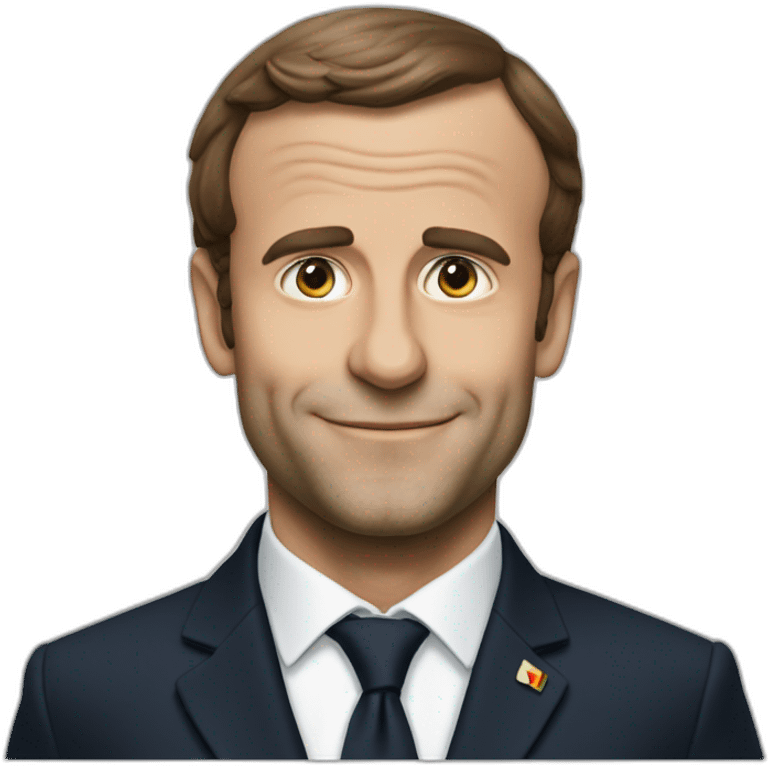 Macron-doigt emoji