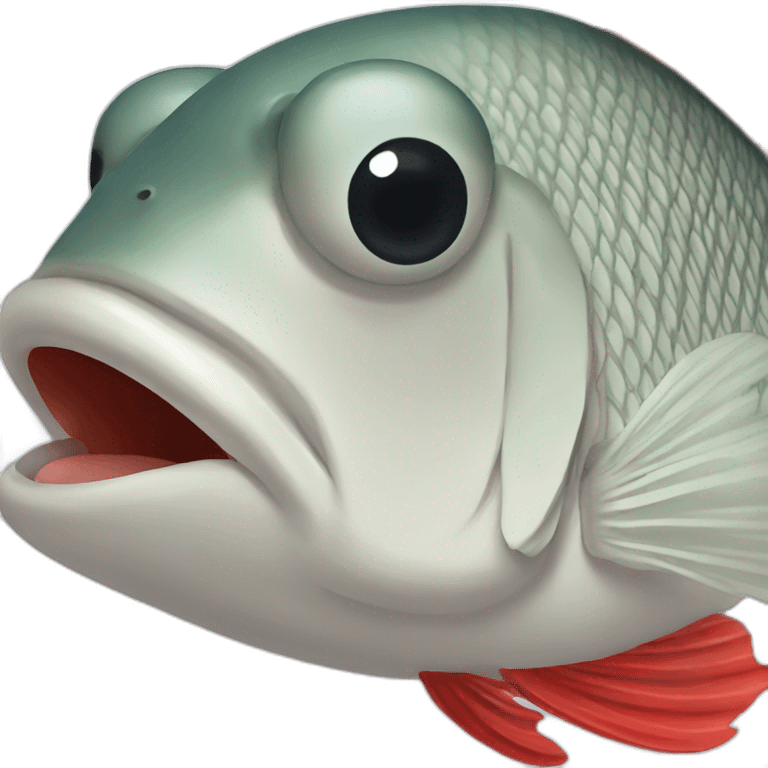 Fish nez rouge emoji