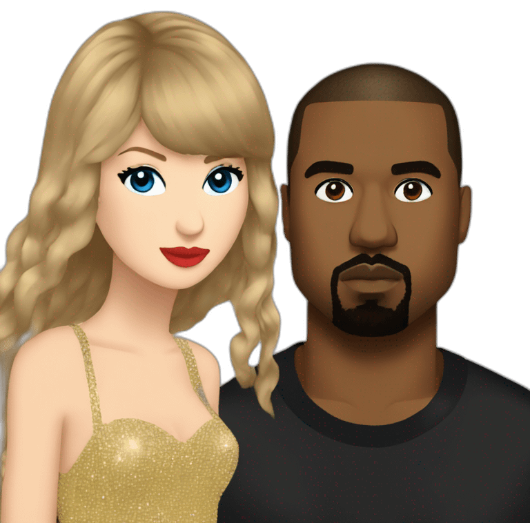 kanye grammys taylor swift emoji