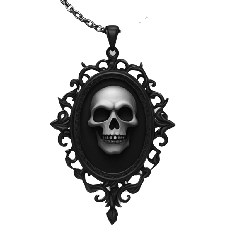 gothic necklace emoji