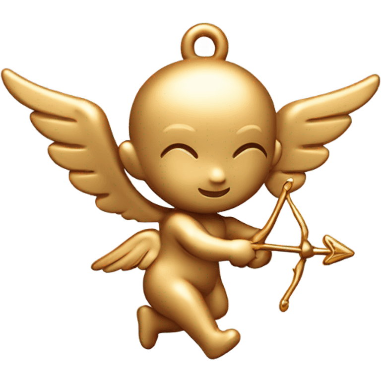 3d cupid charm simple emoji