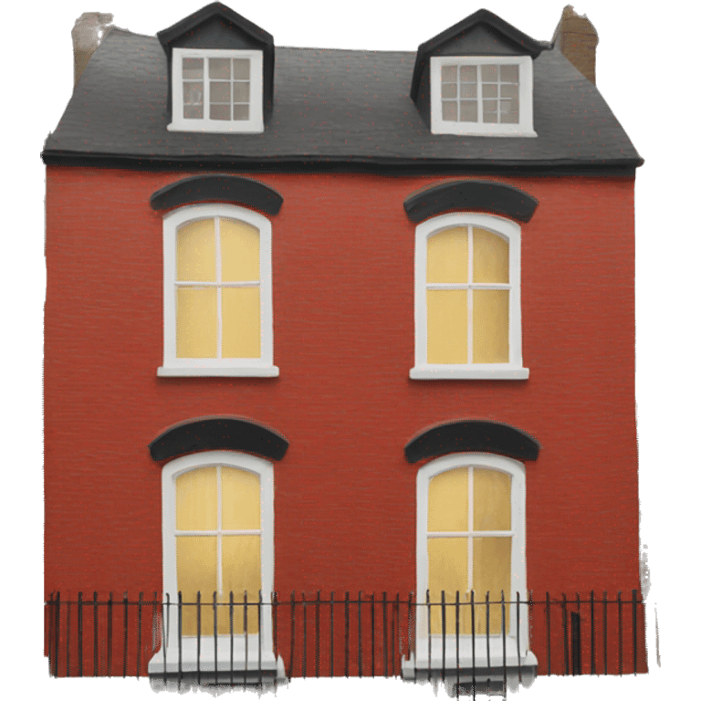 London red house  emoji