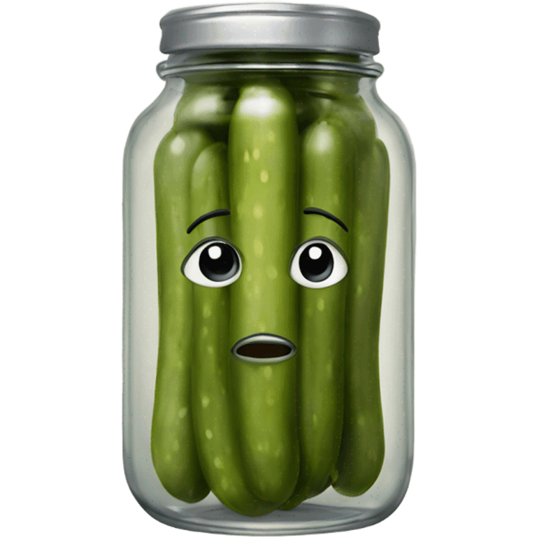 pickles in a jar emoji