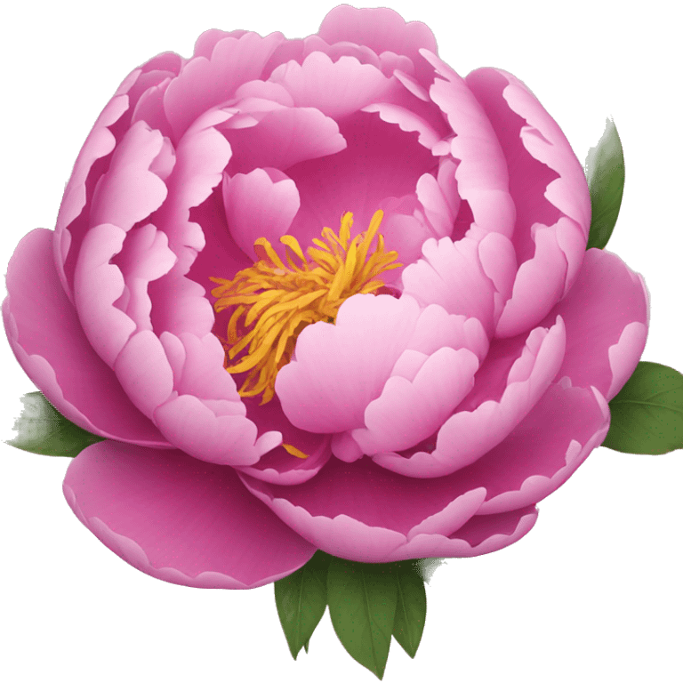 Peony emoji