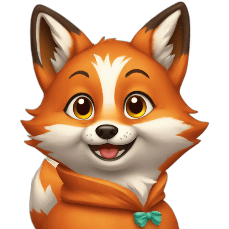 Sweety fox emoji