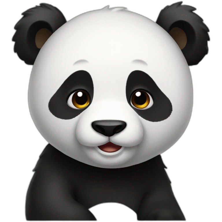 2 friend panda  emoji